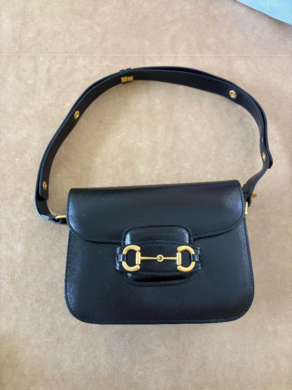 Tiffany & Fred Top-Grain Leather Foldover Messenger/Shoulder Bag